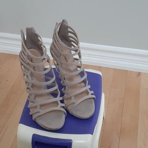 Sexy beige heels